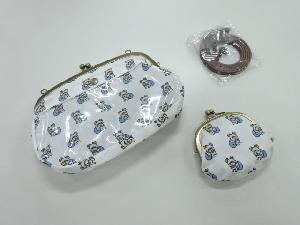 新品　がま口バッグ・小銭入れセット（サービス品）